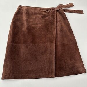 Randolph Duke Suede Skirt